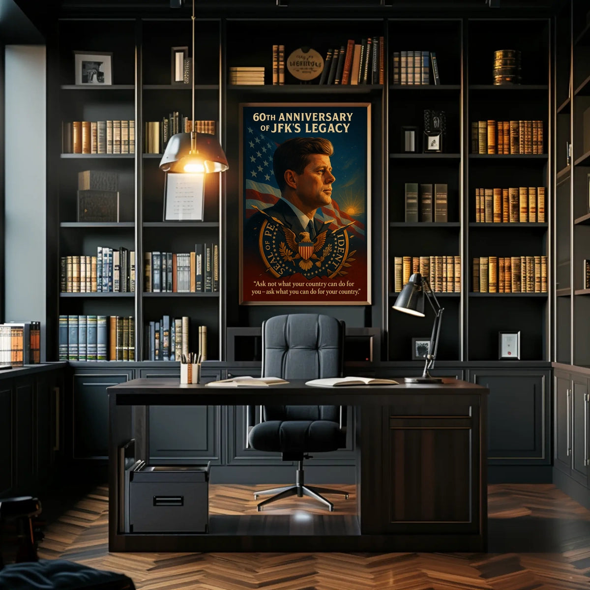 John F. Kennedy 35Th President Poster