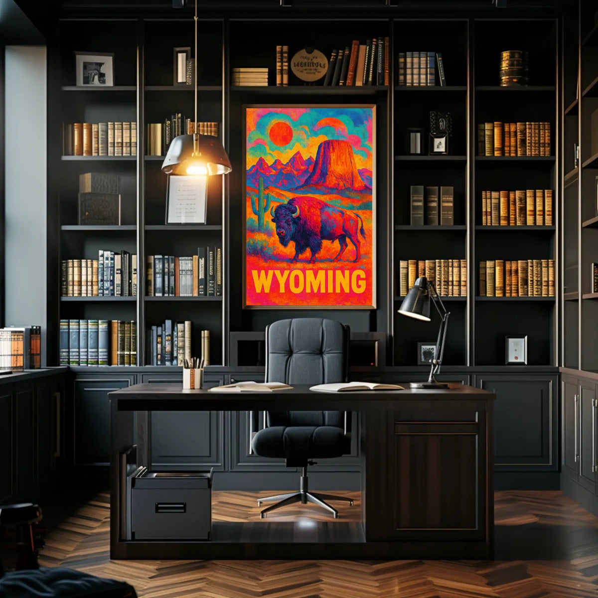 Wyoming Wilderness Poster