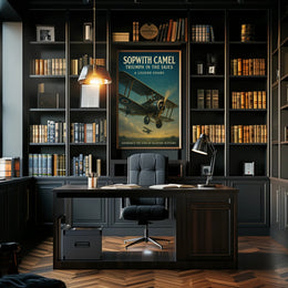 Sopwith Camel Triumph Vintage Aviation Historical or Presidential Poster