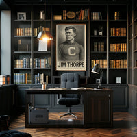Jim Thorpe Portrait Poster
