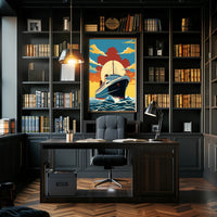 Voyage into the Sunset Poster