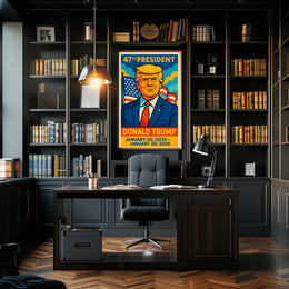 Donald Trump A Vision for the Future Poster