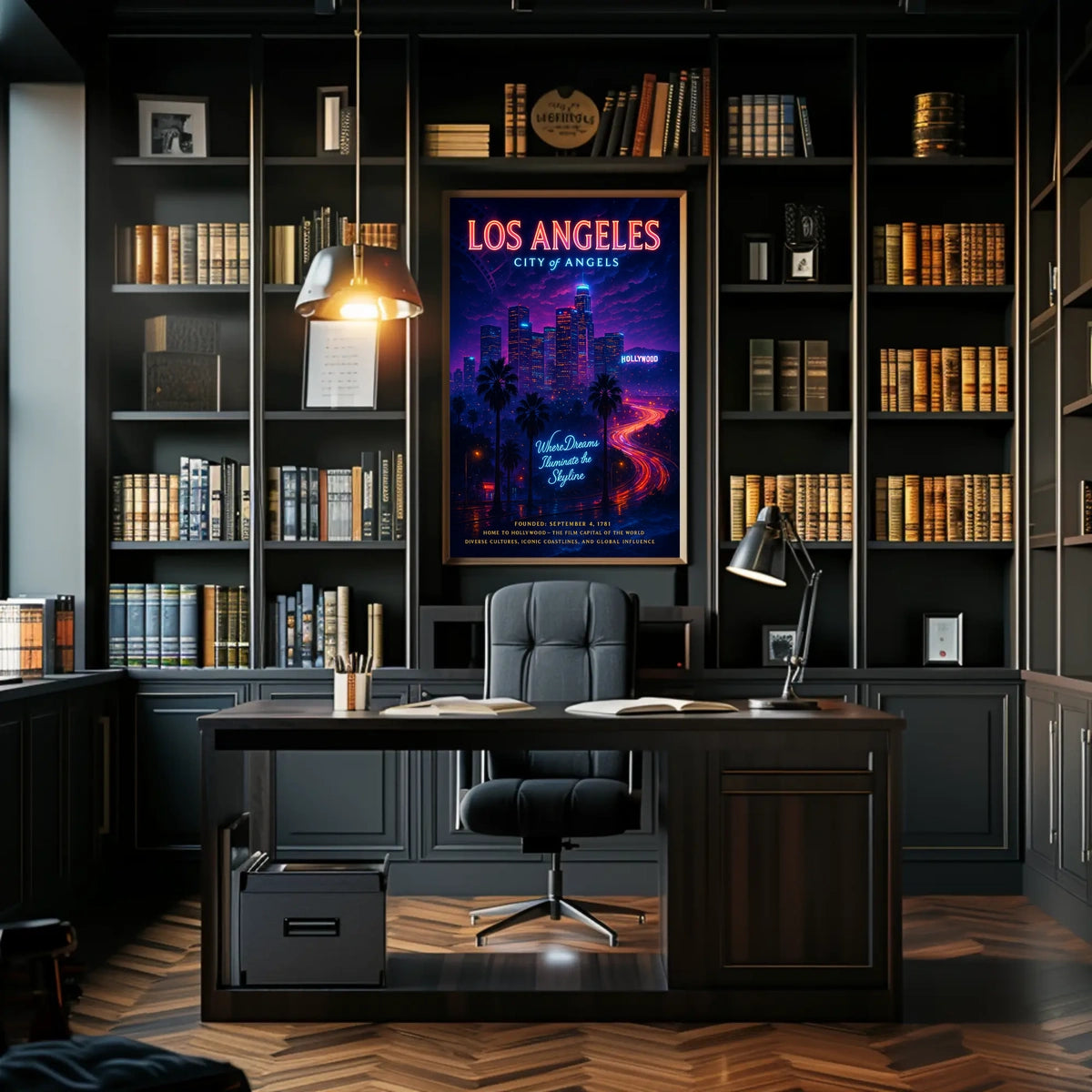 Los Angeles City of Angels Poster
