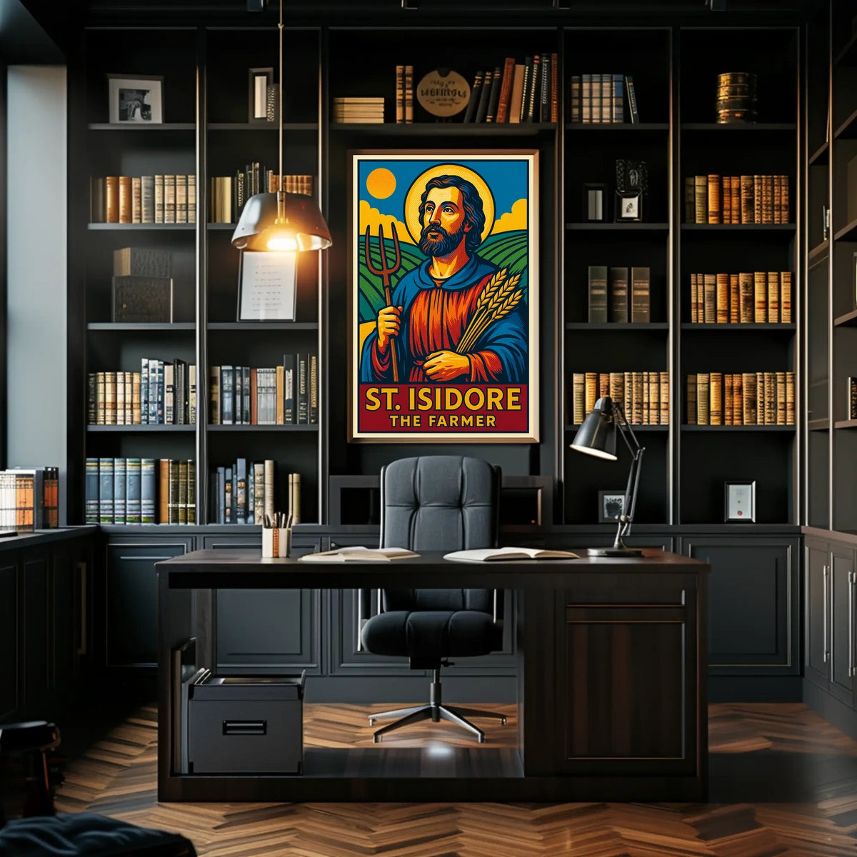 St. Isidore the Farmer Poster