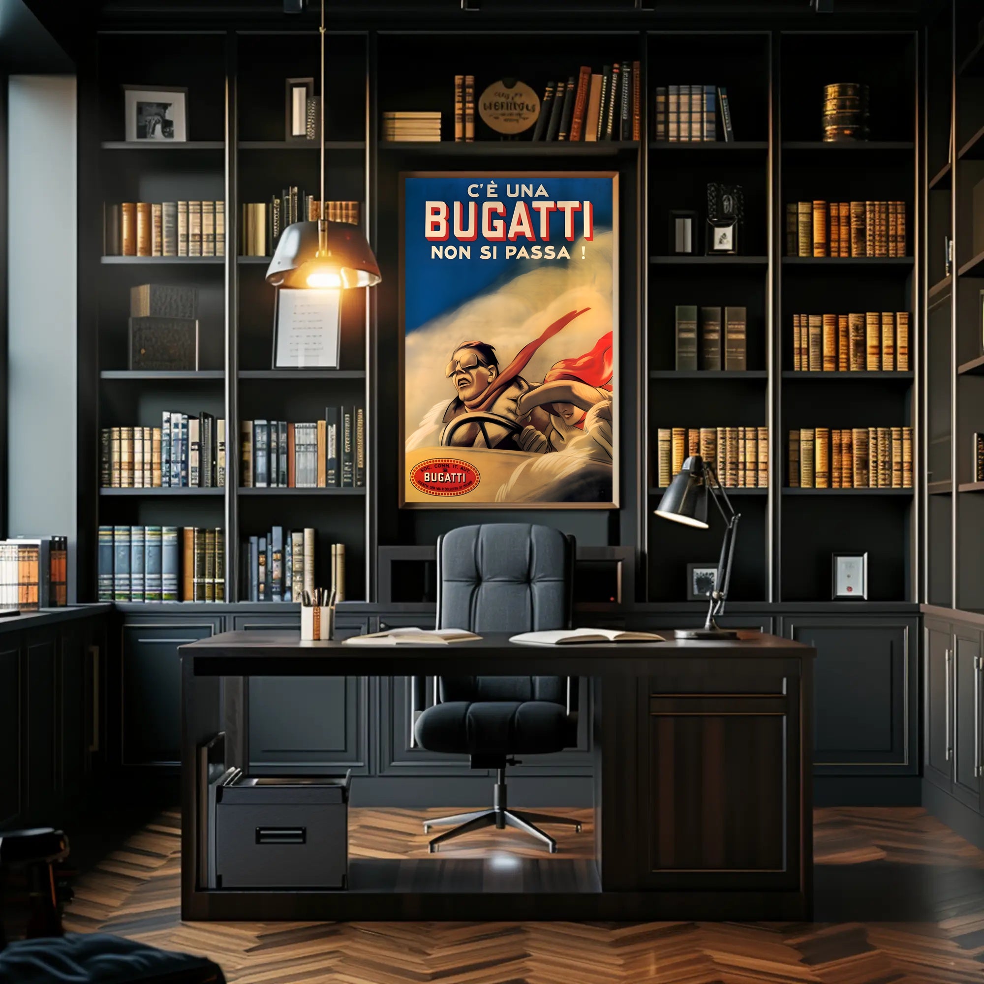 Bugatti Speed and Style Poster