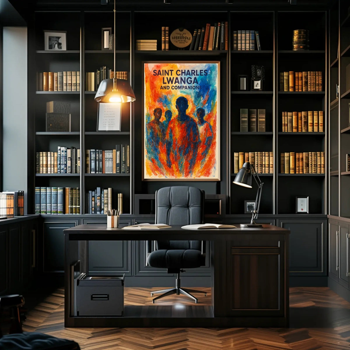 Saint Charles Lwanga And Companions Poster