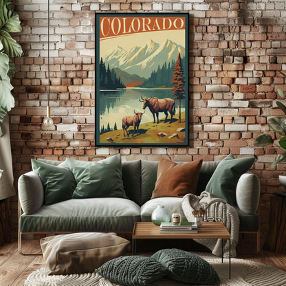 Colorado Scenic Travel Poster