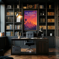 Dream-Inspired Los Angeles Cityscape Urban or Cityscape Poster