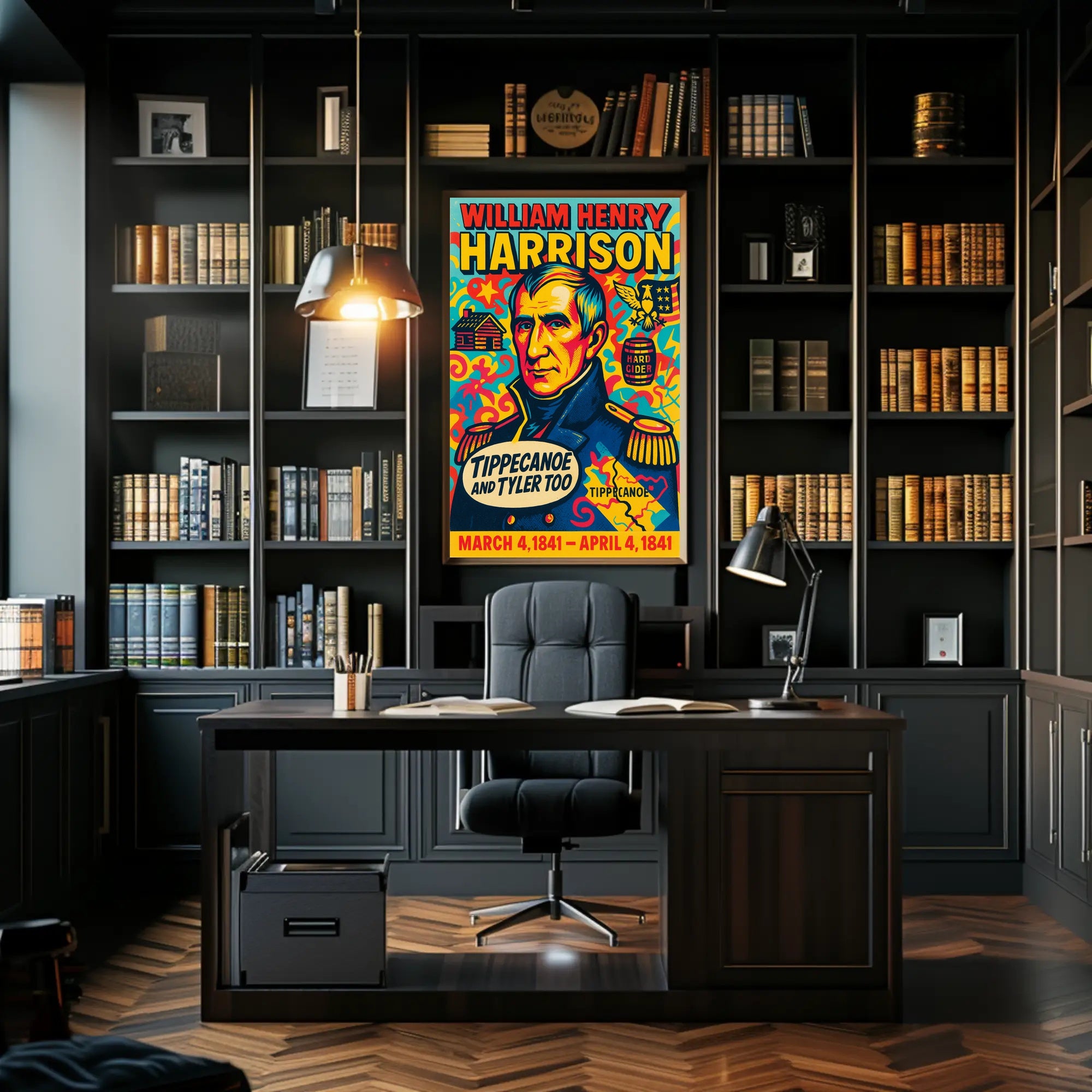 William Henry Harrison 9th President Poster PosterGoat