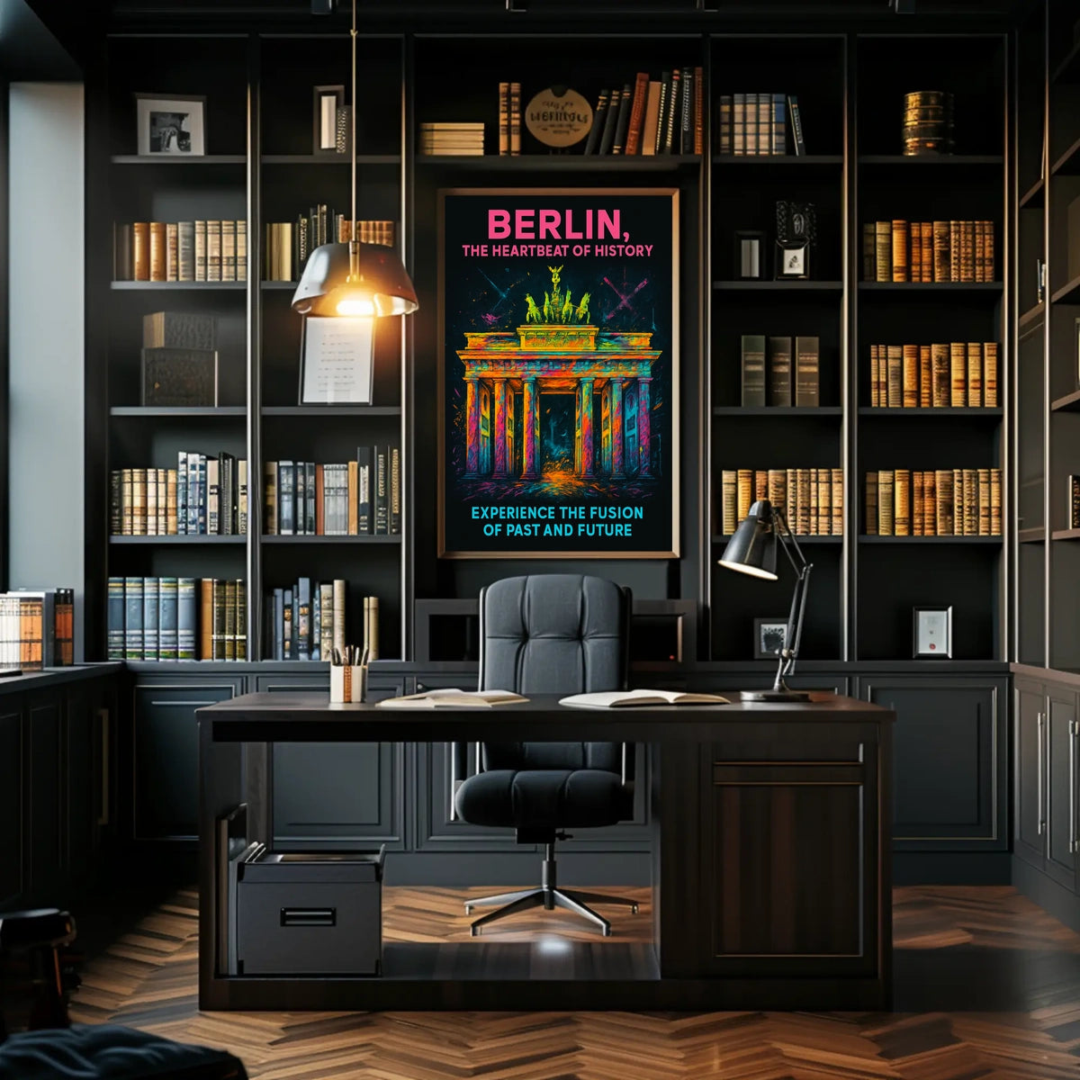Berlin The Heartbeat of History Poster
