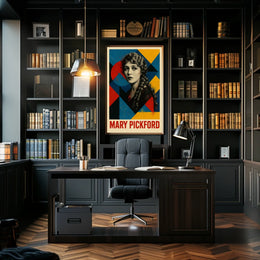 Mary Pickford Art Poster