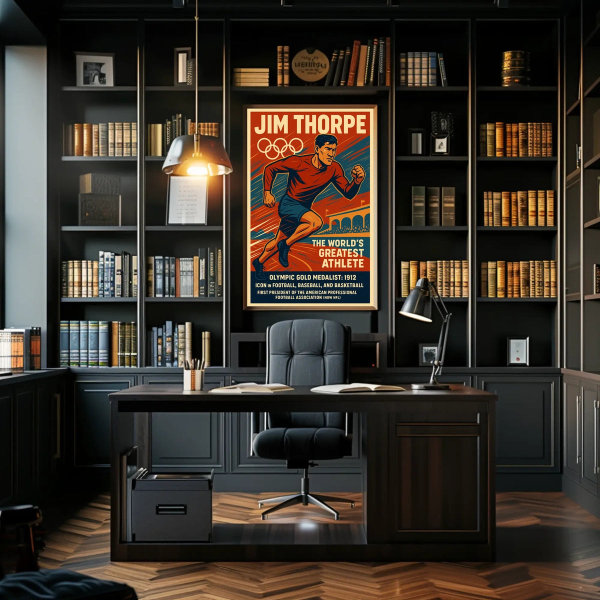 Celebrating Jim Thorpe Worlds Greatest Athlete Jim Thorpe Poster