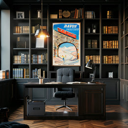 Davos Parsenn Ski Resort Poster PosterGoat