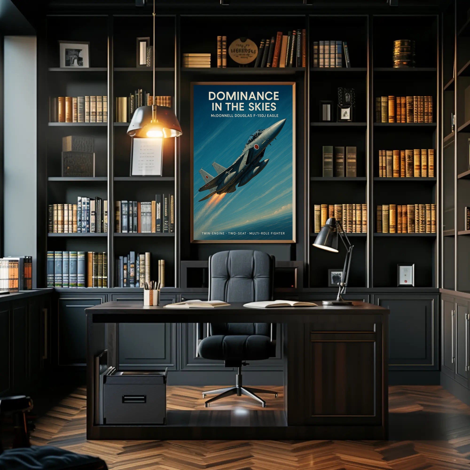 Dominance in the Skies Poster PosterGoat