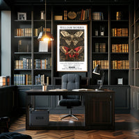 William Morris Exhibition: Detailed Artistic Poster
