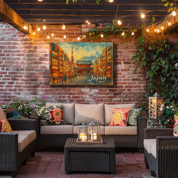 Vibrant Japan Poster