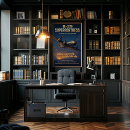 B-29 Superfortress Titan of the Skies Poster