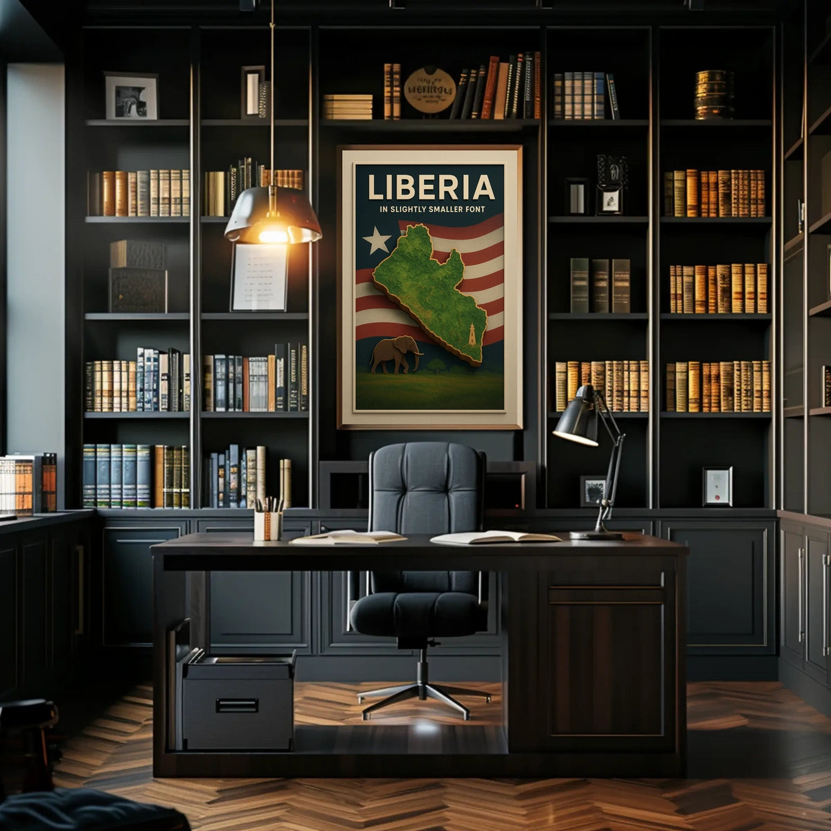 Liberia A Visual Tribute Poster
