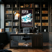Aspen Ski Capital of the Americas Poster