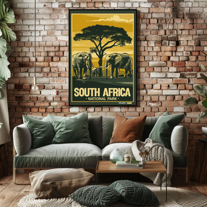 South Africa National Park Poster