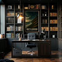 EbeyS Landing National Historical Poster