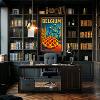 Belgium A Taste Of Culture Poster