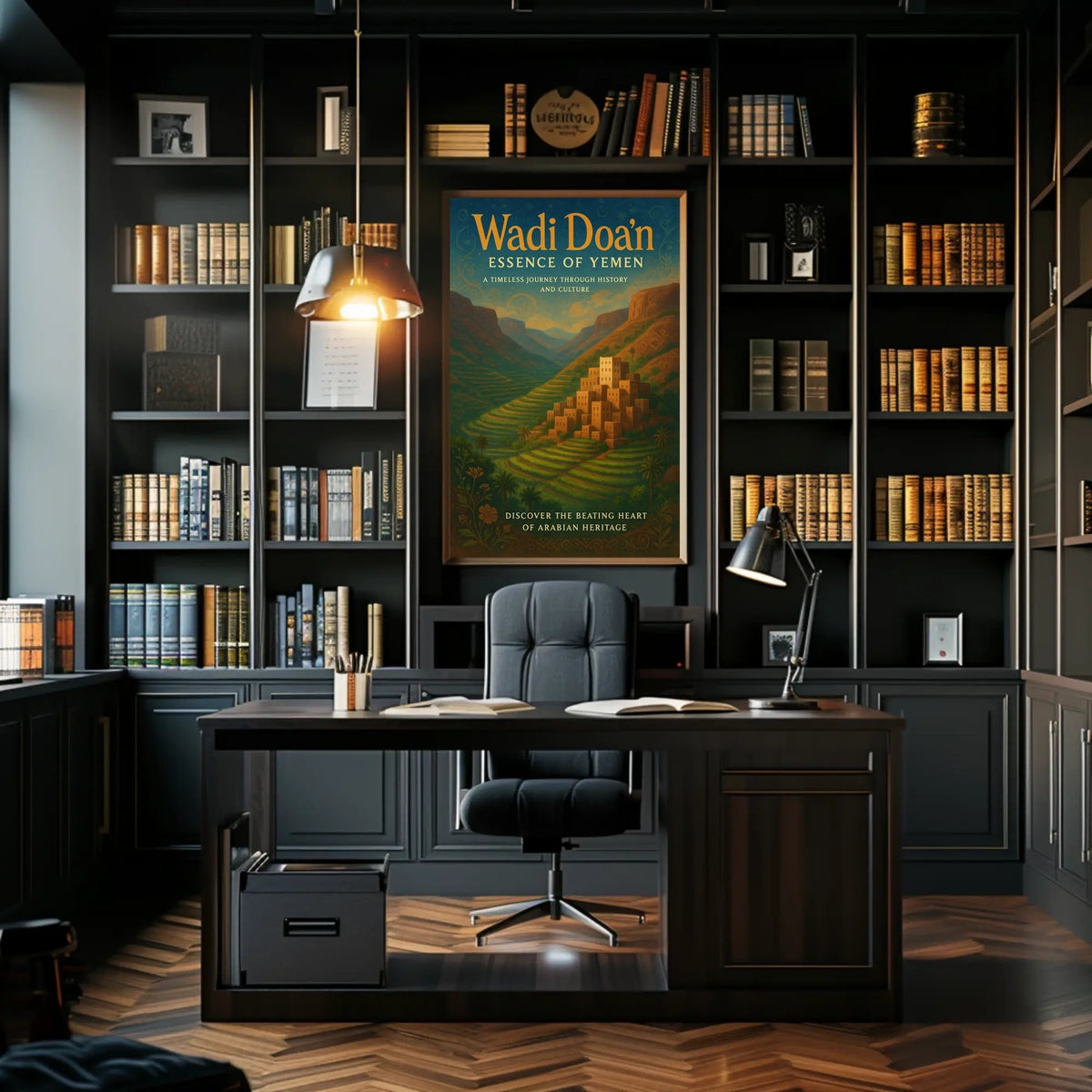 Wadi Doan Essence Of Yemen Poster