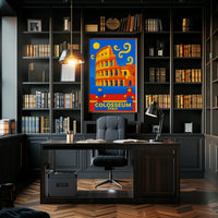 Colosseum LEGO Art Print Wall Decor PosterGoat