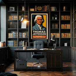 Thomas Jefferson 3rd President Poster