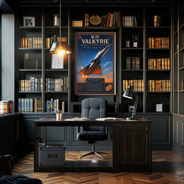 B-70 Valkyrie Pinnacle of Aviation Innovation Poster