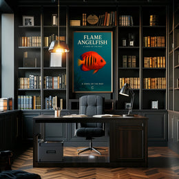 Flame Angelfish A Jewel of the Reef Poster PosterGoat