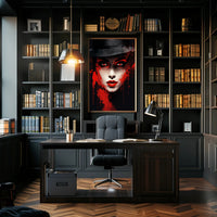 Enigmatic Elegance Poster