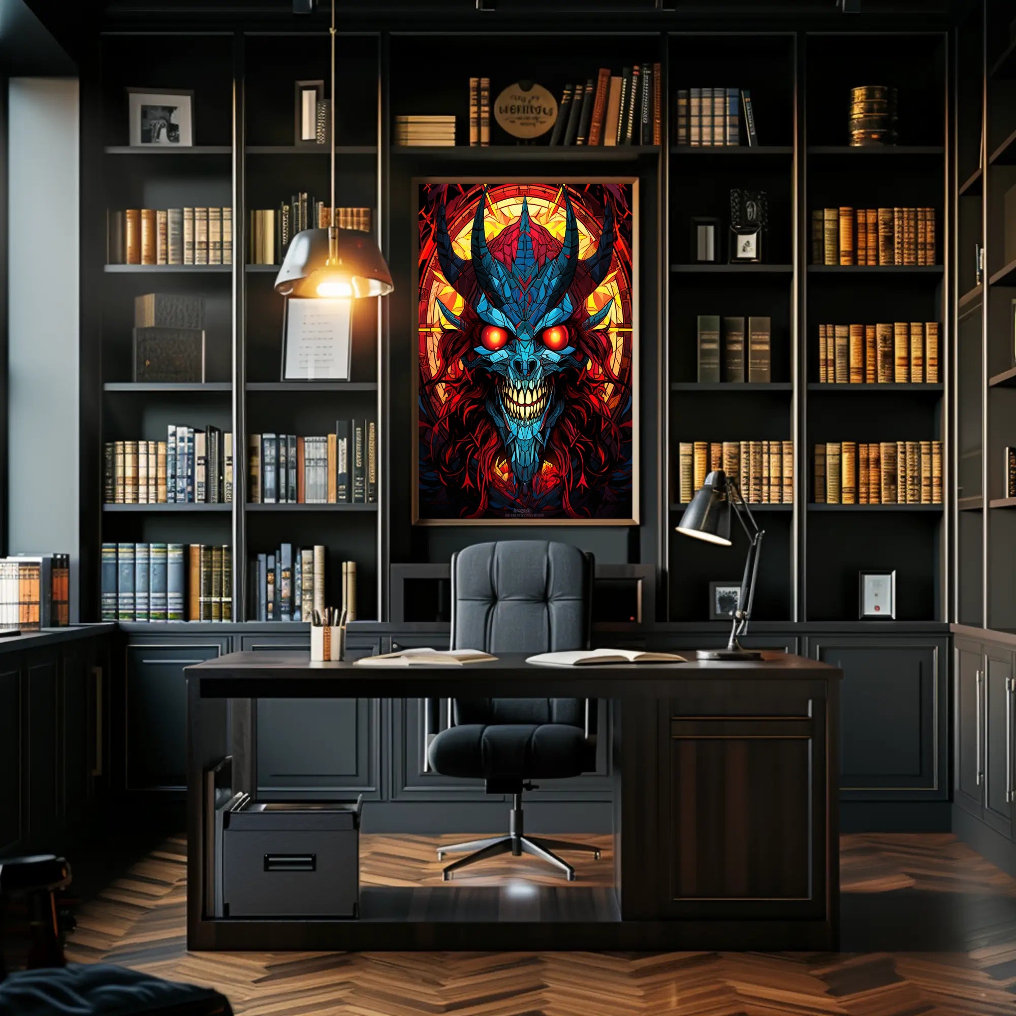 Infernal Visage Poster PosterGoat