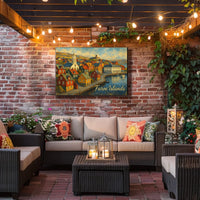 Faroe Islands Scenic View Poster