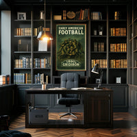 Early American Football 1890s Gridiron Poster PosterGoat