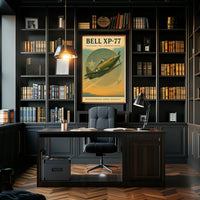 Bell XP-77 Lightweight Fighter Poster