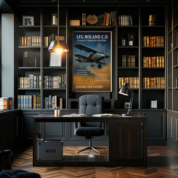 LFG Roland C.II A Flight Through History Poster PosterGoat