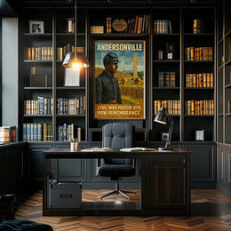 Andersonville Pow Remembrance Poster