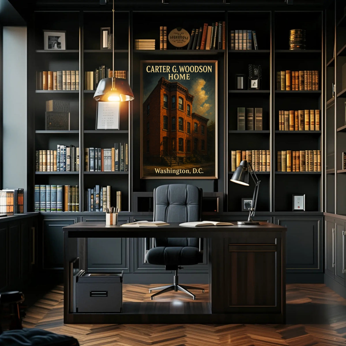 Carter G. Woodson Home Poster