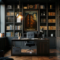 Carter G. Woodson Home Poster