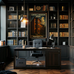 Carter G. Woodson Home Poster