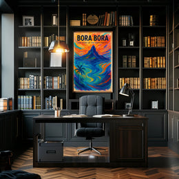 Bora Bora Paradise: Exotic Travel Poster PosterGoat