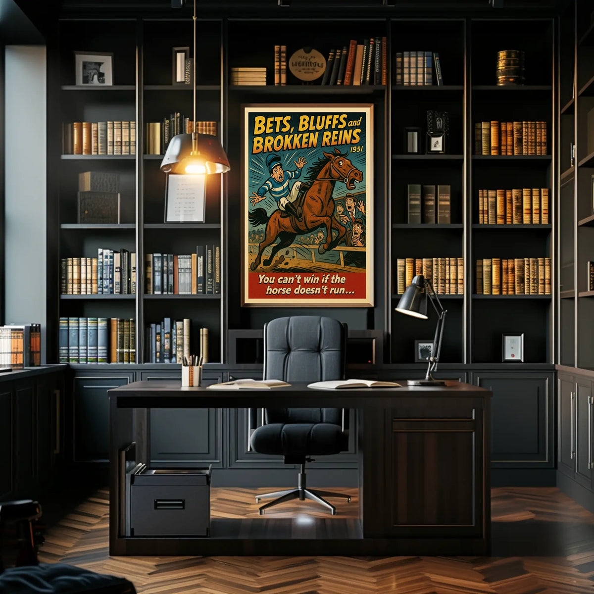 Bets, Bluffs, and Broken Reins Poster