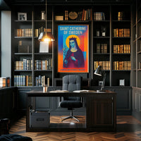 Saint Catherine of Sweden Poster