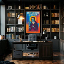 Saint Catherine of Sweden Poster