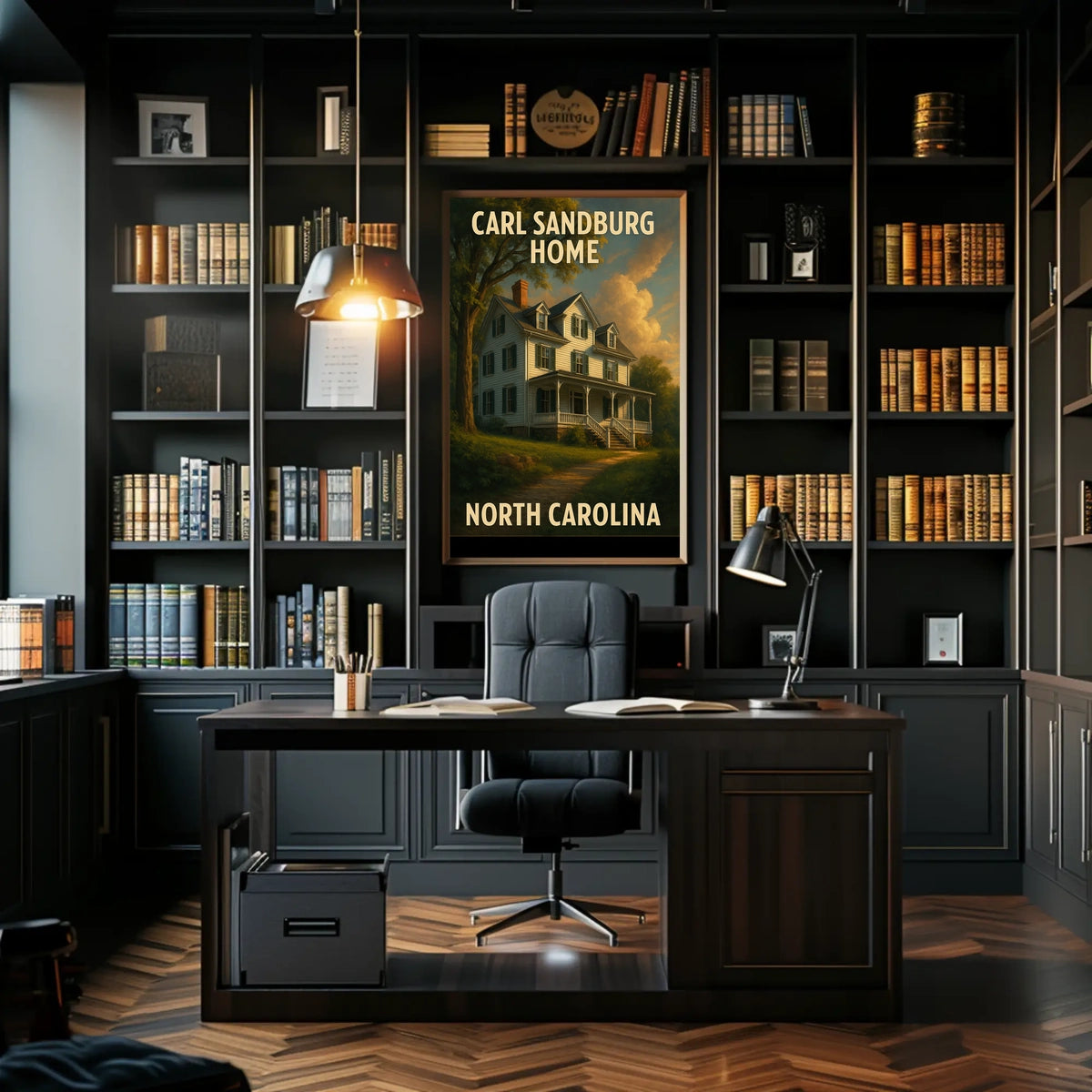 Carl Sandburg Home Poster