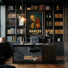 Naples, Florida Nighttime Serenity Poster