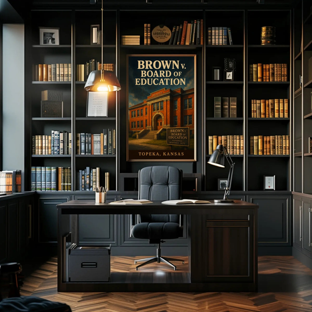 Brown V. Board Of Education Poster