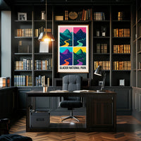 Glacier National Park Poster