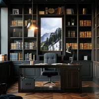 Majestic Mountain Landscape Poster